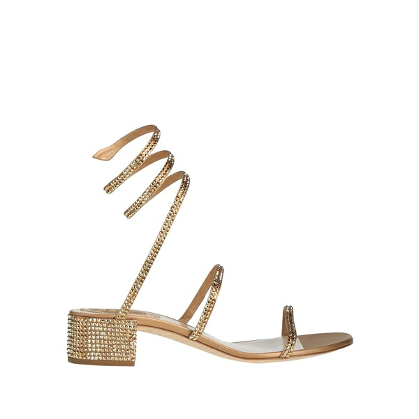 【送料無料】 ルネ カオヴィラ レディース サンダル シューズ Sandals Gold|asty