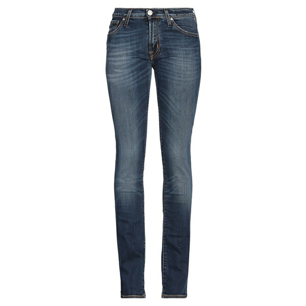 【送料無料】 ヤコブ コーエン レディース デニムパンツ ボトムス Jeans Blue|asty