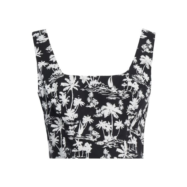 【送料無料】 マージュ レディース Tシャツ トップス Tops Black