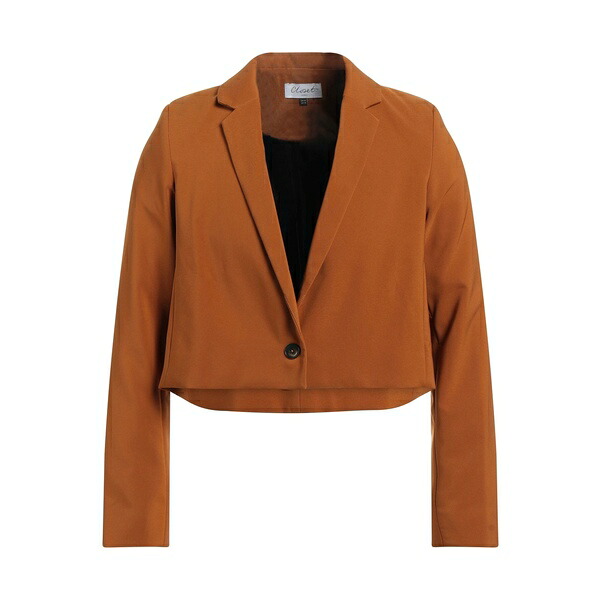 【送料無料】 クローゼット レディース ジャケット＆ブルゾン アウター Blazers Orange