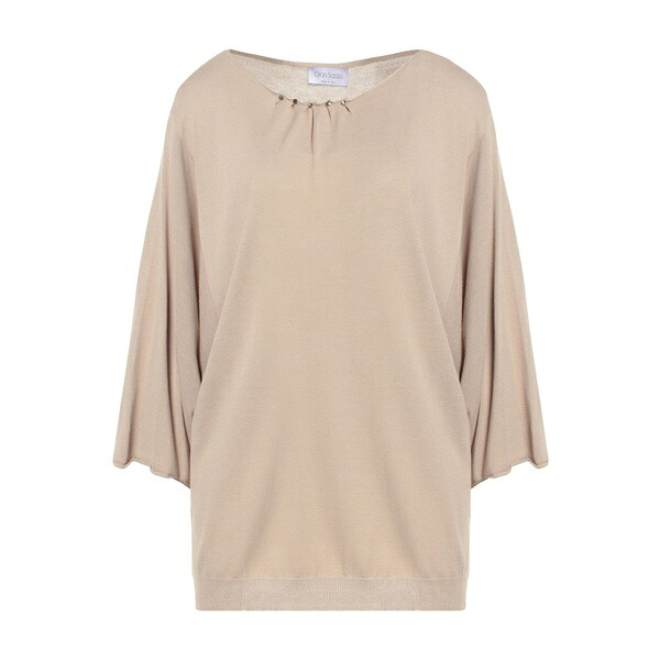 【送料無料】 グランサッソ レディース ニット&セーター アウター Sweaters Beige