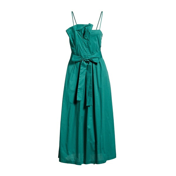 【送料無料】 アルファス テューディオ レディース ワンピース トップス Midi dresses Green