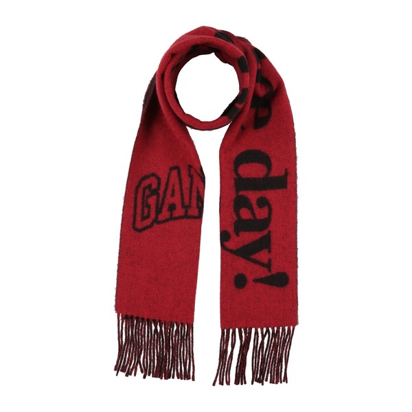【送料無料】 ガニー レディース マフラー・ストール・スカーフ アクセサリー Scarves Red