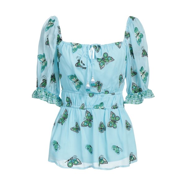 【送料無料】 ヘイルボブ レディース Tシャツ トップス Tops Azure