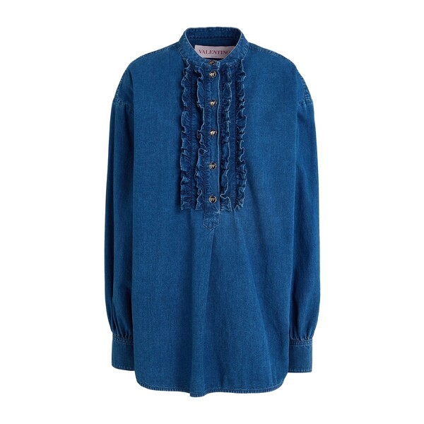 【貨物輸送無料】 ヴァレンティノ ガラヴァーニ レディース ティーシャツ トップス Tops Blue