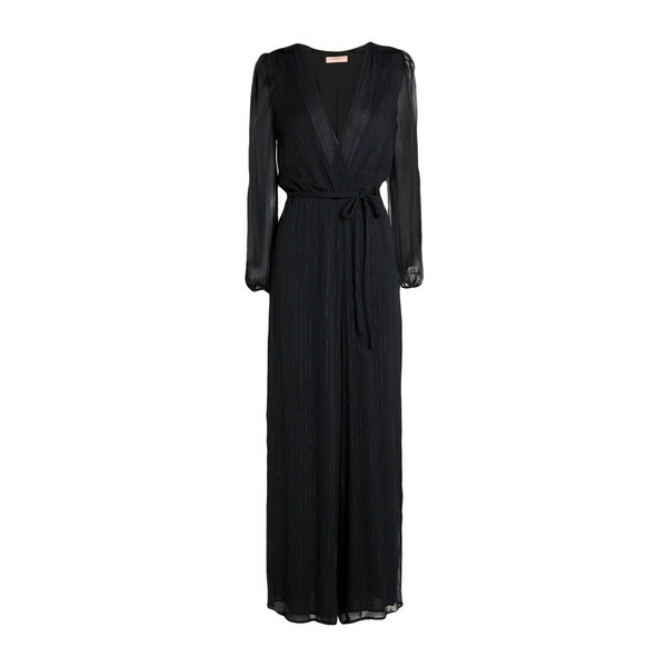【送料無料】 ツインセット レディース ワンピース トップス Jumpsuits Black