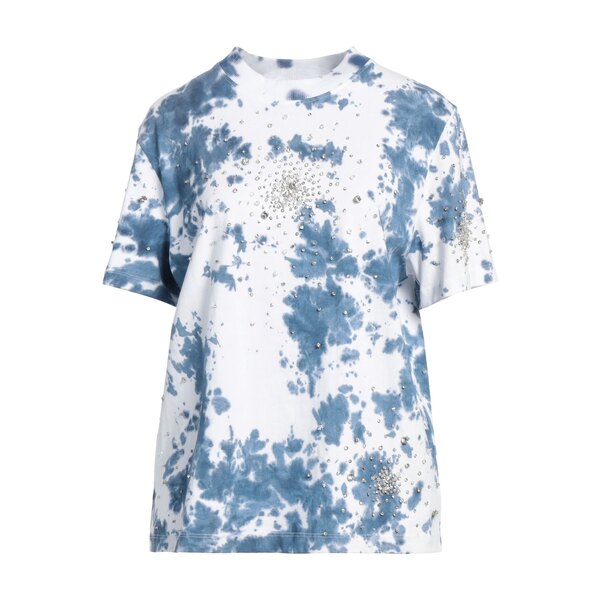 【送料無料】 デス フェム レディース Tシャツ トップス T-shirts Blue