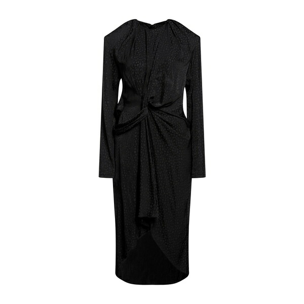 【送料無料】 カパサ ミラノ レディース ワンピース トップス Mini dresses Black