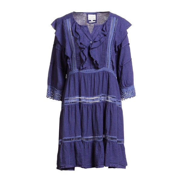 【送料無料】 アレッシアサンティ レディース ワンピース トップス Mini dresses Blue