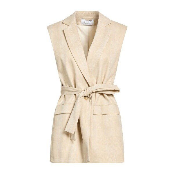 【送料無料】 カオス レディース ジャケット＆ブルゾン アウター Blazers Beige