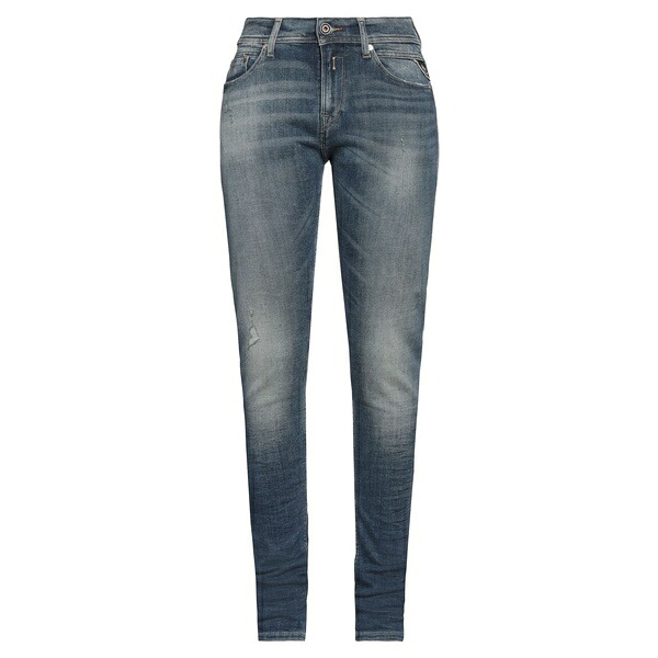 【送料無料】 リプレイ レディース デニムパンツ ボトムス Jeans Blue|asty