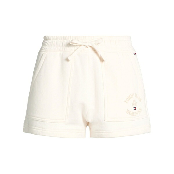 【送料無料】 トミー ヒルフィガー レディース カジュアルパンツ ボトムス Shorts & Bermuda Shorts White|asty