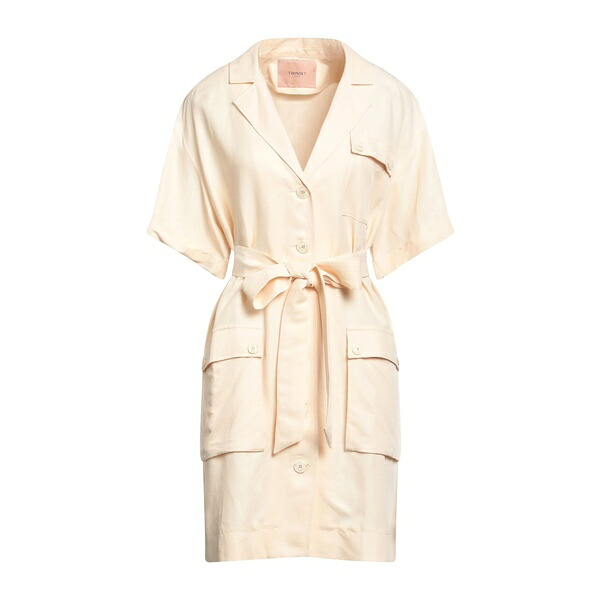 【送料無料】 ツインセット レディース ワンピース トップス Mini dresses White｜asty