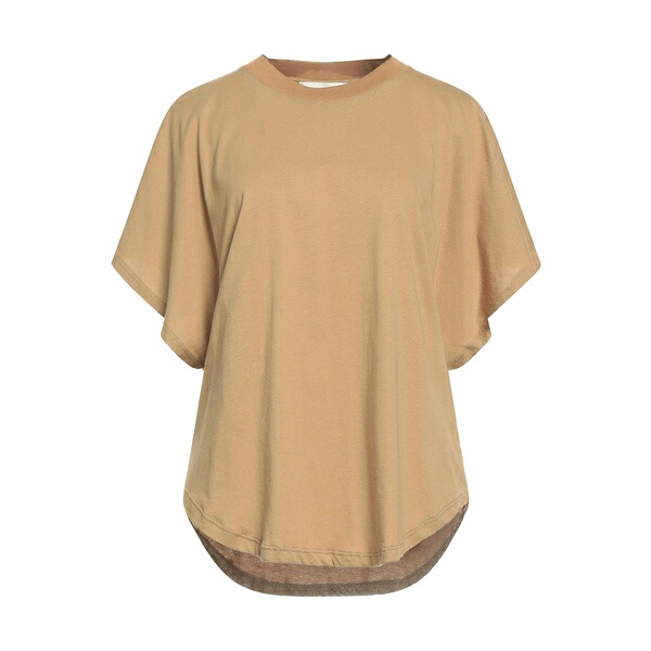 【貨物輸送無料】 ソロトレ レディース プルオーバー トップス T-shirts Beige