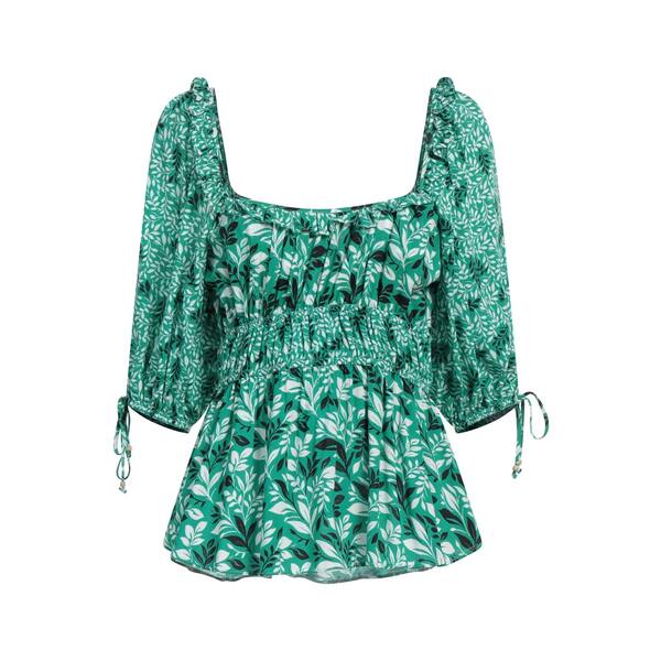 【送料無料】 ヘイルボブ レディース Tシャツ トップス Tops Green