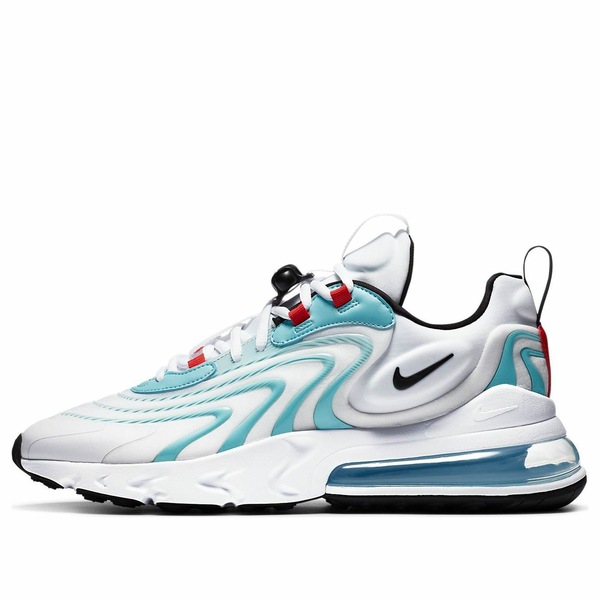 Nike ナイキ メンズ スニーカー  【Nike Air Max 270 React ENG \u0027White Bleached Aqua\u0027 CT1281-100】  大きさ US_10.5(28.5糎)