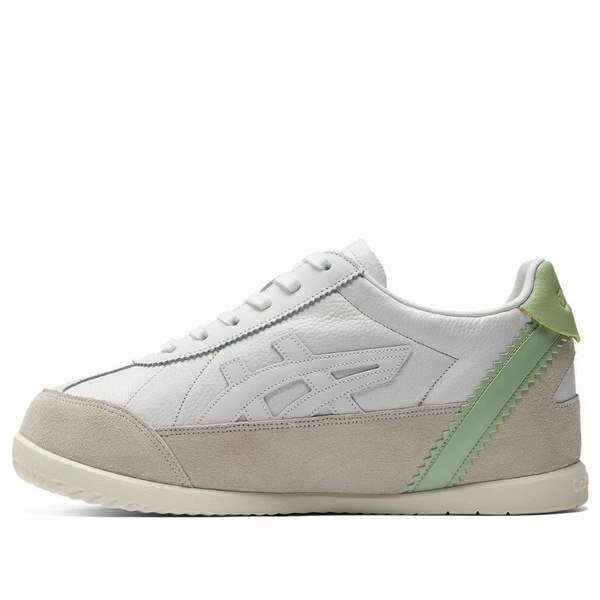 Onitsuka Tiger オニツカタイガー メンズ スニーカー  【Onitsuka Tiger Mollety \u0027White Green Fig\u0027 1183C101-100】  大きさ US_9.5(27.5珊)