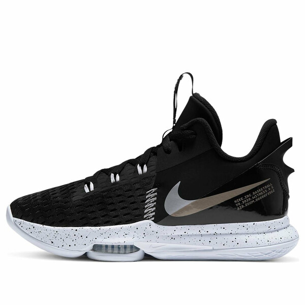 Nike ナイキ メンズ スニーカー  【Nike LeBron Witness 5 \u0027Black Metallic Silver\u0027 CQ9380-001】  大いさ US_10.5(28.5珊) 靴-メンズ靴-スニーカー