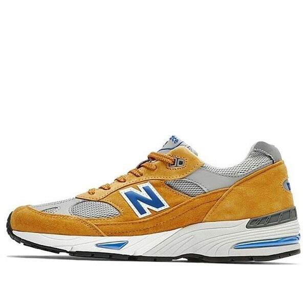 New Balance ニュー平衡にする メンズ スニーカー  【New Balance 991 Made In England \u0027Yellow Blue\u0027 M991YBG】  大きさ US_7(25.0糎)