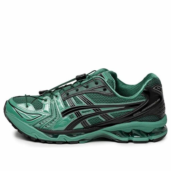 ASICS アシックス メンズ スニーカー  【ASICS x Unaffected GEL-Kayano 14 Posy Green Bottle Green 1201A922-300】  サイズ US_M_14