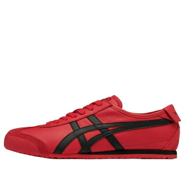 Onitsuka Tiger オニツカタイガー メンズ スニーカー  【Onitsuka Tiger Mexico 66 \u0027Classic Red Black\u0027 1183C102-600】  大きさ US_10.5(28.5糎)