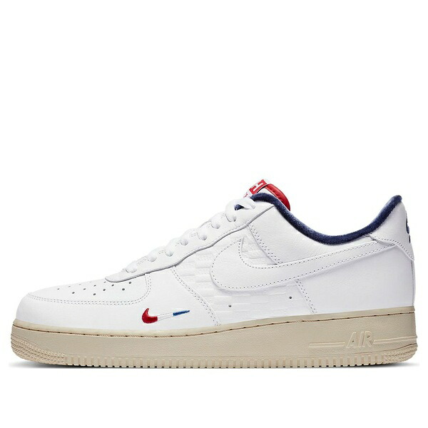 Nike ナイキ メンズ スニーカー  【Nike x Kith Air Force 1 Low \u0027France\u0027 CZ7927-100】  大いさ US_M_4 靴-メンズ靴-スニーカー