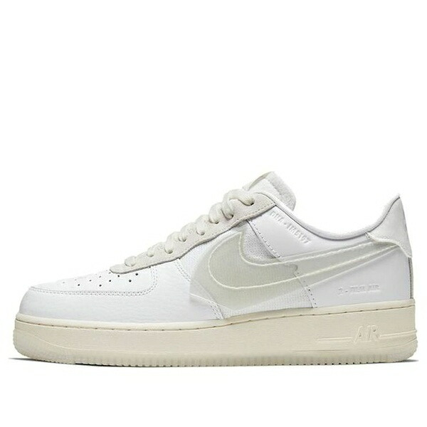 Nike ナイキ メンズ スニーカー  【Nike Air Force 1 Low \u0027Transparent Swoosh\u0027 CV3040-100】  大いさ US_M_15