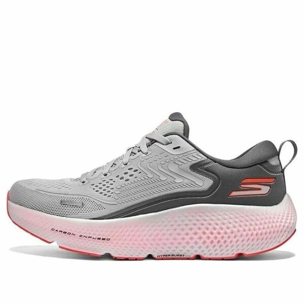 Skechers スケッチャーズ メンズ スニーカー  【Skechers Go Run Max Road 6 \u0027Grey Pink\u0027 246078-GRY】  大きさ US_9.5(27.5糎)