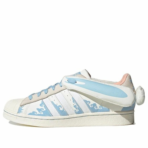 adidas アディダス メンズ スニーカー  【adidas originals Superstar Papercut x Melting Sadness \u0027White Blue\u0027 ID9471】  大きさ US_8.5(26.5糎)
