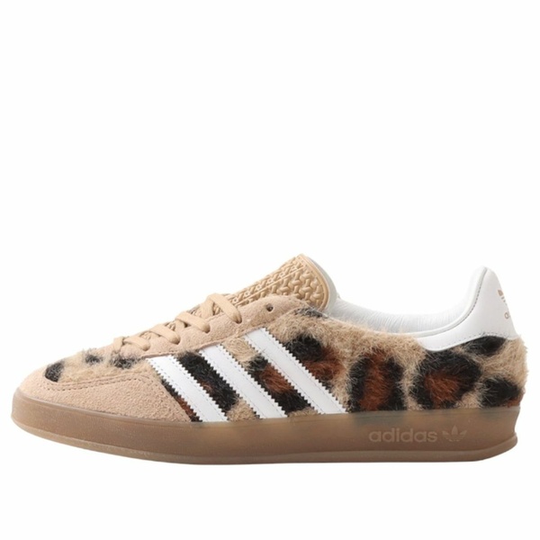 adidas アディダス メンズ スニーカー 【adidas x atmos Pink Gazelle Indoor \u0027Trinity Leopard Warm Sandstone\u0027 JS4599】  大きさ US_11.5(29.5糎)