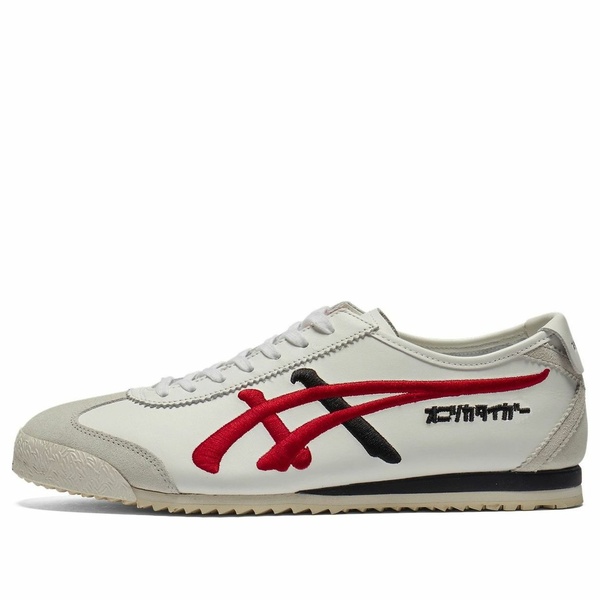 Onitsuka Tiger オニツカタイガー メンズ スニーカー 【Onitsuka Tiger Mexico 66 NM White Classic Red 1183C320-101】  サイズ US_7(25.0cm)