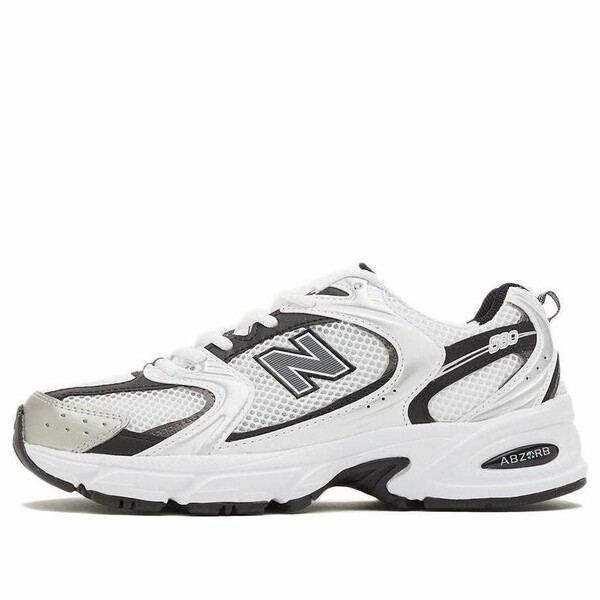 New Balance ニュー平衡にする メンズ スニーカー 【New Balance 530 \u0027White Silver Metallic\u0027 MR530LB】  大きさ US_7(25.0糎)