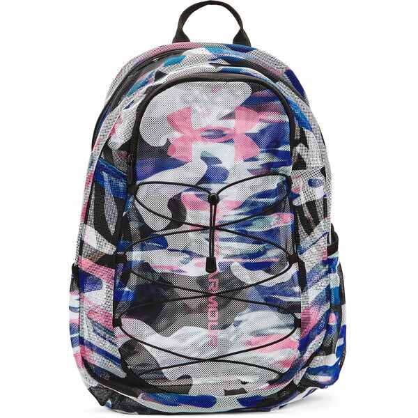 アンダーアーマー メンズ バックパック リュックサック バッグ Under Armour Hustle Mesh Backpack Wht Pink  Pnk く日はお得♪