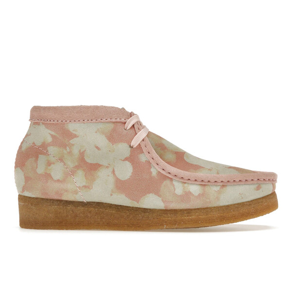 Clarks クラークス レディース スニーカー 【Clarks Originals Wallabee Boot Pink Floral (Women's)】 サイズ US_5.5(22.5cm) Pink/Pink Floral