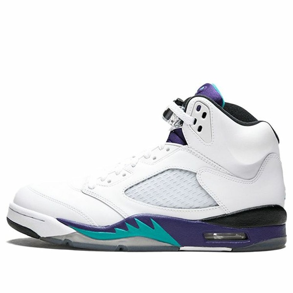 Jordan ジョーダン メンズ スニーカー  【Air Jordan 5 Retro \u0027Grape\u0027 2013 136027-108】  大いさ US_8.5(26.5糎) スニーカー-メンズ靴