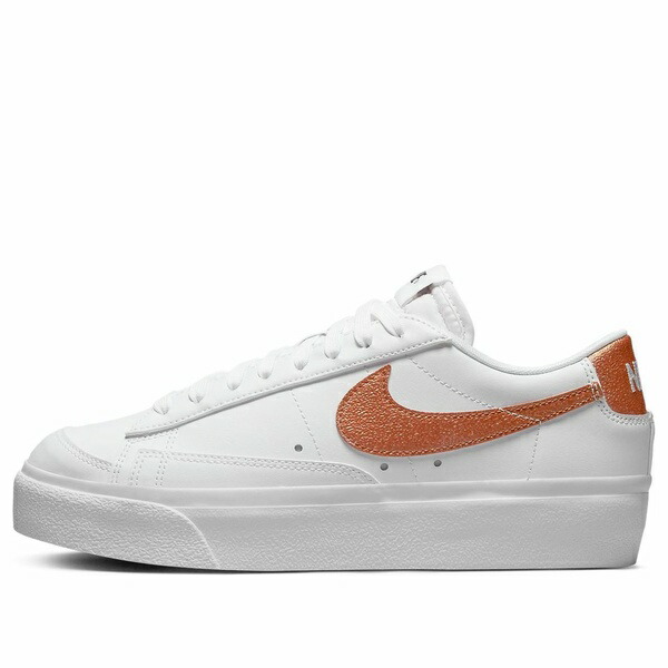 Nike ナイキ レディース スニーカー  【(WMNS) Nike Blazer Low Platform \u0027White Metallic Copper\u0027 DQ7571-100】  大きさ US_9(26.0糎)