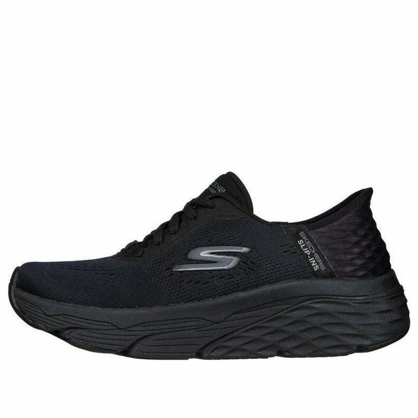 Skechers スケッチャーズ レディース スニーカー  【(WMNS) Skechers Max Cushioning Mystic Passion \u0027Triple Black\u0027 128572-BBK】  大きさ US_5(22.0糎)