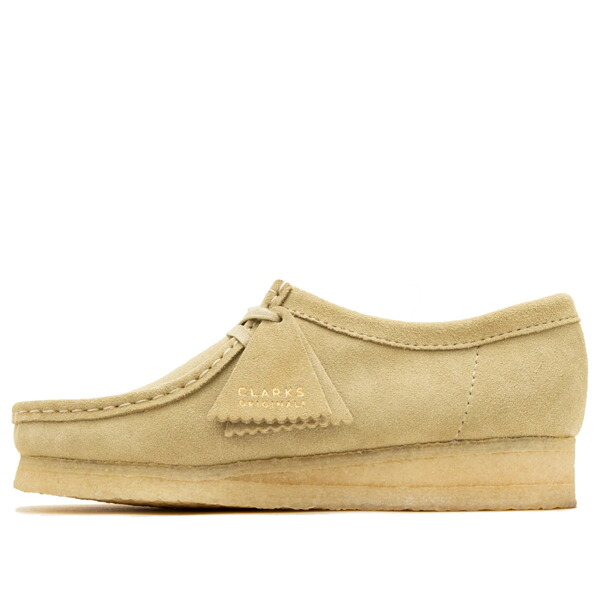Clarks クラークス レディース スニーカー 【(WMNS) Clarks Wallabee 'Maple Suede' 26155545】 サイズ US_7(24.0cm)|asty
