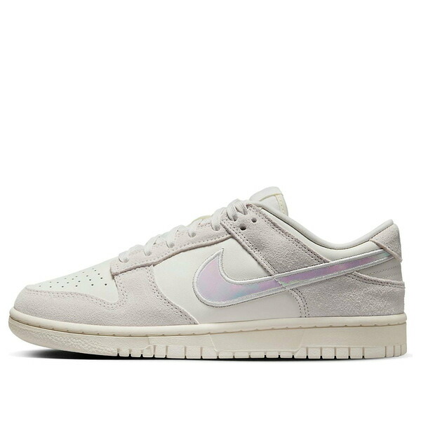 Nike ナイキ レディース スニーカー 【(WMNS) Nike Dunk Low 'Sail Iridescent Swoosh' HF5074-133】 サイズ US_W_12｜asty