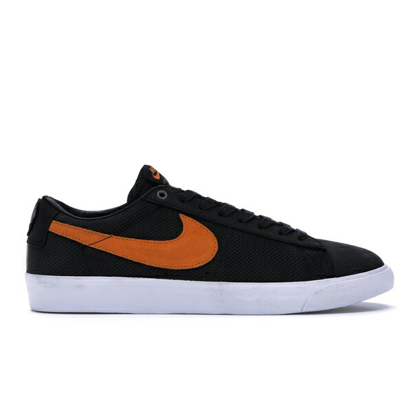 Nike ナイキ メンズ スニーカー 【Nike SB Zoom Blazer Low GT Cats Paw Saloon】 サイズ US_M_4.5 Black/Vivid Orange-White画像