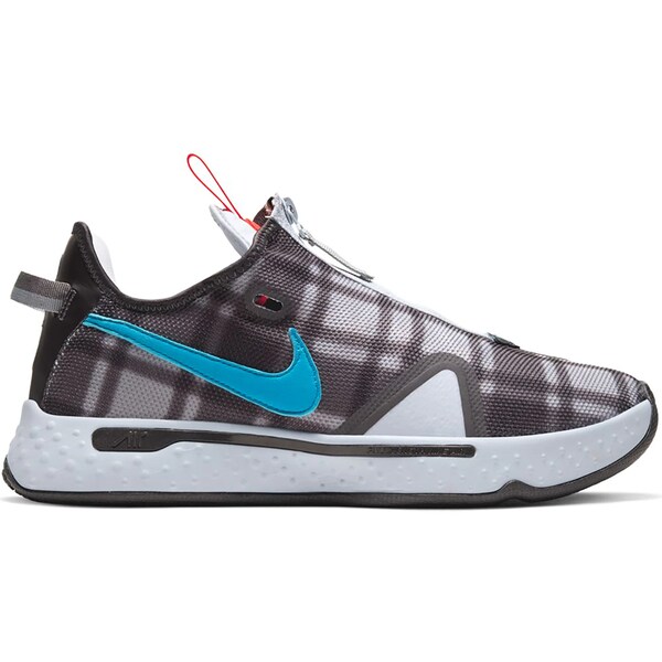 Nike ナイキ メンズ スニーカー 【Nike PG 4 Football Grey Plaid】 サイズ US_8.5(26.5cm) Football Grey/Laser Blue-Light Smoke Grey｜asty