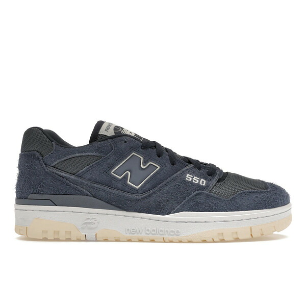 New Balance ニューバランス メンズ スニーカー 【New Balance 550 Suede Arctic Grey】 サイズ US_7.5(25.5cm) Arctic Grey/Vintage Indigo/Macadamia Nut｜asty