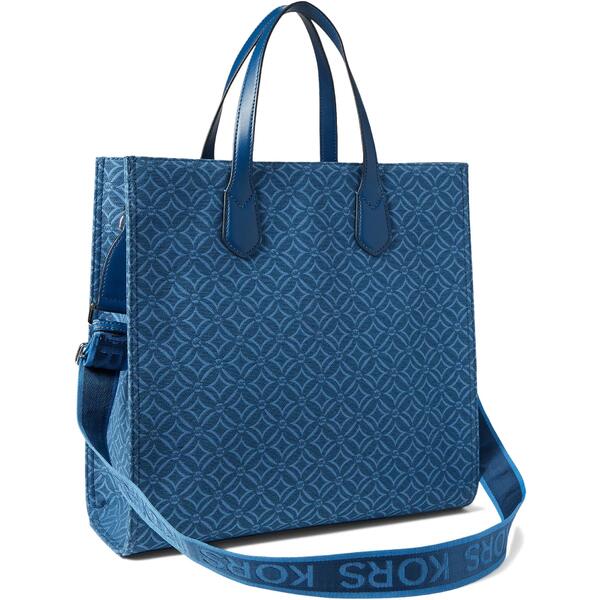 マイケルコース レディース ハンドバッグ Blue バッグ Large Heritage ...