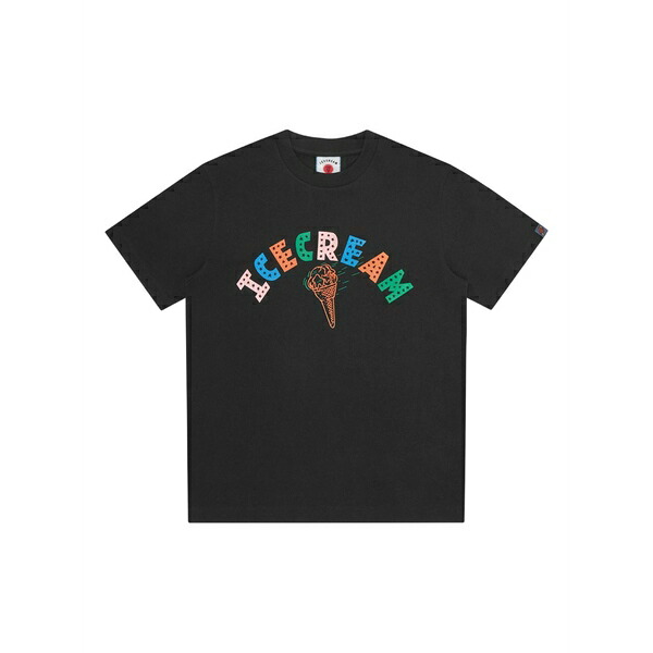 クリーム メンズ ティーシャツ トップス Cone t-shirt Black