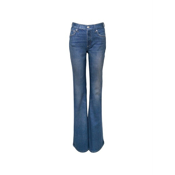 ラグアンドボーン レディース ジーンズズボン下 ボトムス Miramar flared jeans Blue
