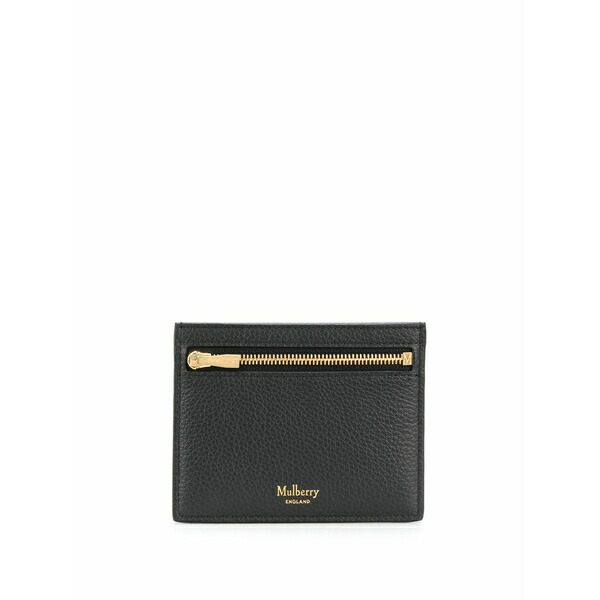マル木ノ実 レディース 紙入れ 付属品 Zipped credit card holder Black
