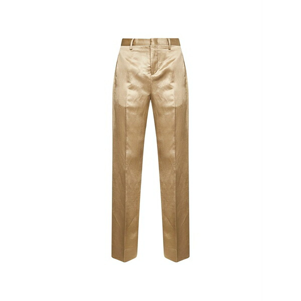ブリ後ろ側 1949 レディース 心地よいズボン下 ボトムス Lutetia straight-leg trousers Neutrals