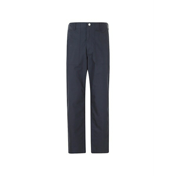 エドウィン メンズ 心地よいズボン下 ボトムス Patch-pocket straight-leg trousers Blue