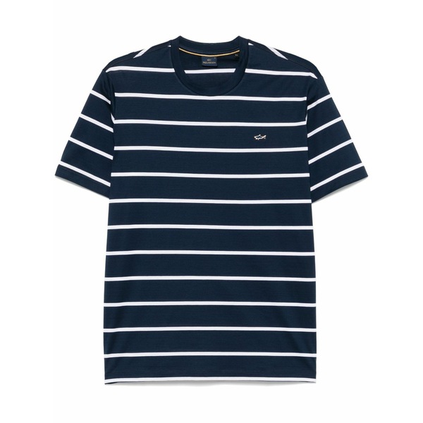 ポールアンドシャーク メンズ ティーシャツ トップス Striped t-shirt  Blue