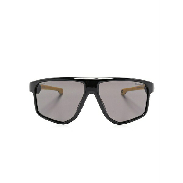 カレーナ メンズ サングラス・アイウェア アクセサリー Oversize-frame sunglasses Black｜asty